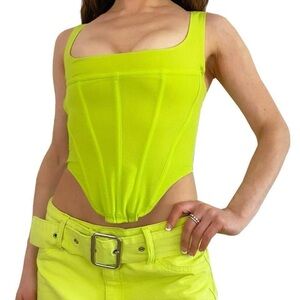 Miaou Campbell Corset Top